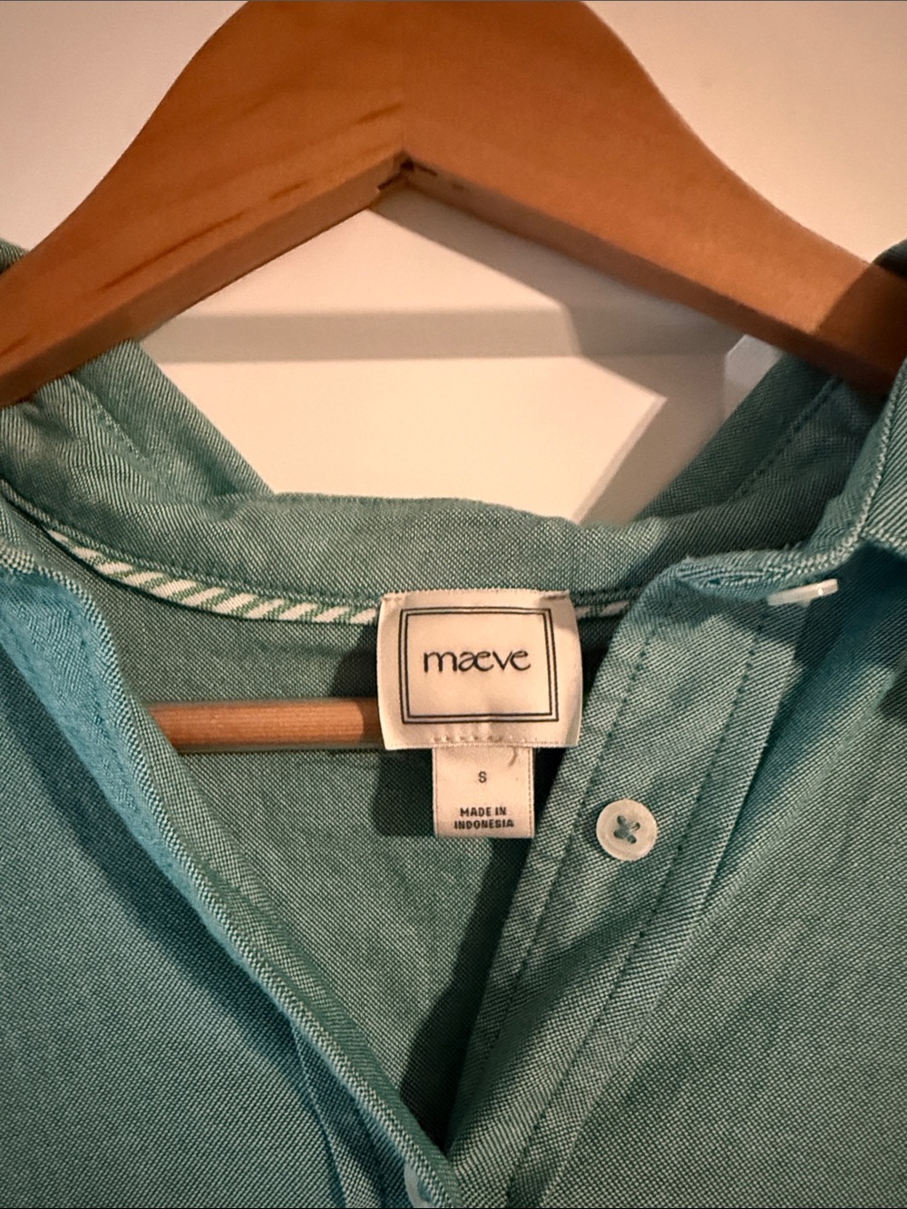 Maeve Mabel Boxy Oxford shirt - Picture 2 of 8